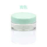 PS material 2g/3g/5g square cream jar,round shape eye cream bottle empty cosmetic containers