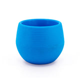 Mini Colourful Round Plastic Plant Flower Pot Garden Home Office Decoration Planter Desktop Flower Pots Dropshipping