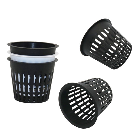 PP Plastic Hydroponic Mesh Pot Garden Soilless cultivation equipment Balcony Planting Nursery Net Cup Basket 1 Pcs