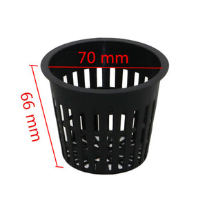 PP Plastic Hydroponic Mesh Pot Garden Soilless cultivation equipment Balcony Planting Nursery Net Cup Basket 1 Pcs