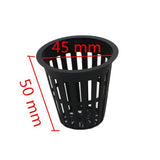 PP Plastic Hydroponic Mesh Pot Garden Soilless cultivation equipment Balcony Planting Nursery Net Cup Basket 1 Pcs