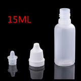 5ml/15ml/20ml/30ml/50ml/100ml Eye Drop Bottle Liquid Plastic Drip Bottles Travel Lotion Jar Squeezable Eye Dropper Container