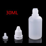 5ml/15ml/20ml/30ml/50ml/100ml Eye Drop Bottle Liquid Plastic Drip Bottles Travel Lotion Jar Squeezable Eye Dropper Container