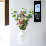 Silicone Sticky Wall Magic Plant Vases Container Decorations Leaves Body Accessories Outdoor Handmade Pots Soft Bottle Flowers