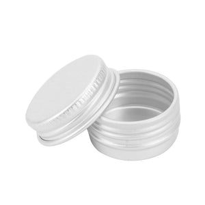 1PC 5ML-250ML Empty Aluminum Cream Jar Tin Cosmetic Containers Nail Derocation Crafts Pot Bottle Screw Thread Podwer Box