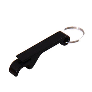 Portable Beer Bottle Opener Aluminum Wine Opener  Keychain 1pcs Kitchen Tools Mini Jar Opener Opening Wine Beer Tools