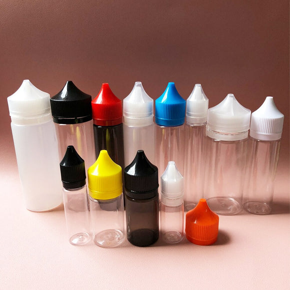 Quartz Banger 30ml 60ml 100ml 120ml Liquid Bottle Plastic Dropper Bottle Vape Juice Electronic Cigarette Accessories