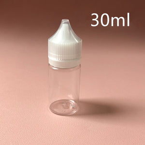 Quartz Banger 30ml 60ml 100ml 120ml Liquid Bottle Plastic Dropper Bottle Vape Juice Electronic Cigarette Accessories