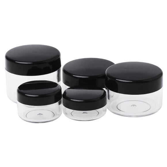 Makeup Jar Mini Sample Bottle Travel Cosmetic Pot Face Cream Container Nail Box D08F