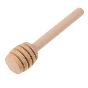 Mini Wooden Honey Spoon Honey Wooden Stir Bar for Honey Jar Supplies Eco-Friendly Long Handle Mixing Stick Dessert Tools