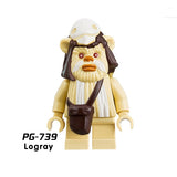 Star Wars Chewbacca Bricks starwars Luke Leia Han Solo Anakin Darth Vader Yoda Jar Jar Building Blocks figures Toys