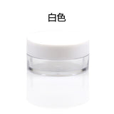 PS material 2g/3g/5g Round round shape eye cream jar empty cosmetic containers