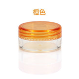 PS material 2g/3g/5g square cream jar,round shape eye cream bottle empty cosmetic containers