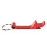 Hot sale 4 in 1 Beer Bottle Opener Keychain Pocket anodized Aluminum Can Opener Jar Openers Portable key chain pendants ornament