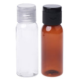 Portable 30ml Travel Size Empty Plastic Flip Cap Bottle Organizer Makeup Emollient Water Container