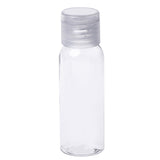 Portable 30ml Travel Size Empty Plastic Flip Cap Bottle Organizer Makeup Emollient Water Container