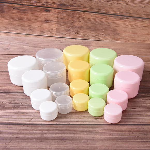 10g/20g/50g/100g Plastic Portable Empty Jars Pots Pill Case Travel Home Medical Drugs Medicine Boxes Tablet Empty Container