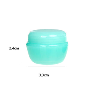 New Arrival Radom Colors Mini Empty Jar Pots Cosmetic Makeup Inner Lid Face Cream Lip Balm Container  with 5g, 10g, 20g