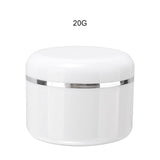 20/50/100/250g 1 Box Refillable Bottles Travel Face Cream Lotion Cosmetic Container Plastic Empty Makeup Jar Pot