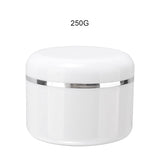 20/50/100/250g 1 Box Refillable Bottles Travel Face Cream Lotion Cosmetic Container Plastic Empty Makeup Jar Pot