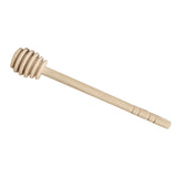 Practical Long Handle Honey Stir Bar Mixing Handle Jar Spoon Wood Dipper Honey Stick Supplies Honey Kitchen Tools