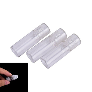 1PC/5PCS 3ml transparent Plastic Empty Screw Lid Makeup Cosmetic Sifter Loose Powder Jars Container