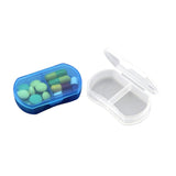 Travel Pill Case Plastic Push Down Turn Vial Container Weed Storage Stash Jar Pill Bottle Case Herb Box Pill Box Random