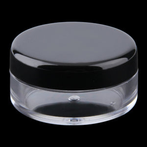 5pcs/set Top Quality Cosmetic Empty Jar Pot Eyeshadow Makeup Face Cream Lip Balm Container Drop Shipping Wholesale