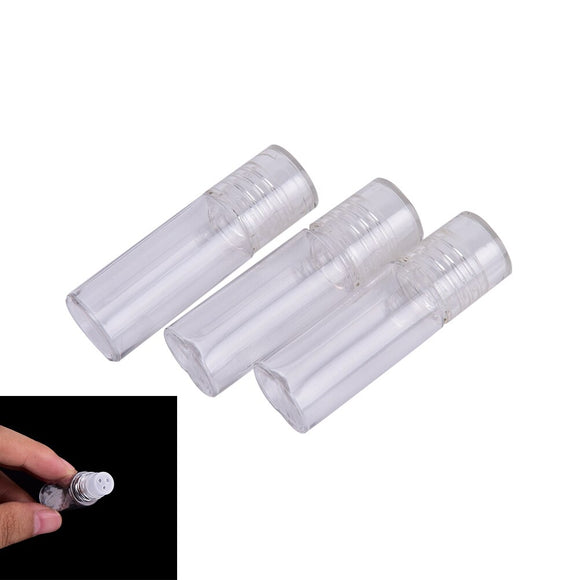 1PC/5Pcs New 3ML Plastic Empty Cosmetic Sifter Loose Powder Jars Container Screw Lid Makeup Tools