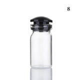 10 styles 5PCs/pack Small Bottle Glass Jars Decoration DIY Containers Mini Cheap Message Vials Ornaments Cork Stopper Mason Jar