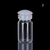 10 styles 5PCs/pack Small Bottle Glass Jars Decoration DIY Containers Mini Cheap Message Vials Ornaments Cork Stopper Mason Jar