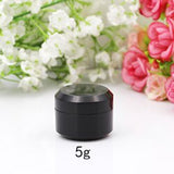 Hot Sale High Quality 5g/10g/15g/30g mini Double pp cosmetic jar free shipping empty cosmetic containers