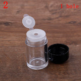 Empty Refillable Cosmetic Jar Pot Loose Face Powder Sifter Case Powder Box Empty Cosmetic Container Travel 4 Styles