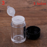 Empty Refillable Cosmetic Jar Pot Loose Face Powder Sifter Case Powder Box Empty Cosmetic Container Travel 4 Styles