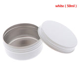 Mini Tin Refillable Bottle Box Sealed Jar Packing Boxes Jewelry Candy Box Cans Coin Earrings Gift Box Small Storage Boxes 50ml