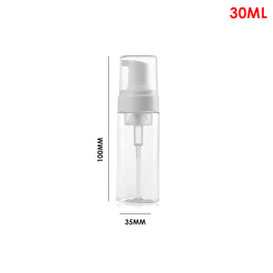 New 30/60/100/150/300ml Foaming Bottle Fine Shampoo Lotion Refillable Bottles Foam Pump Soap Dispenser Travel Foamer Dropship