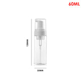 30/60/100/150/300ml Clear Empty Cosmetic Refillable Pump Bottle Soap Foaming Dispenser Cream Lotion Liquid Bottle With Stickers