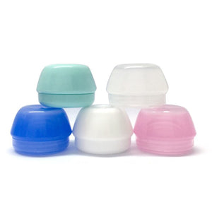 5PCS Plastic Face Cream Empty Container Makeup Jar Pot Leafproof 20g 33 X 48mm Leafproof Lip Balm Container Travel Eyeshadow Box