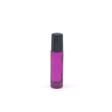 1pcs Empty Perfume Sample 1ml 2ml 3ml 5ml 10ml Roll Glass Bottle Essential Oil Rose-red Roll-On Bottle