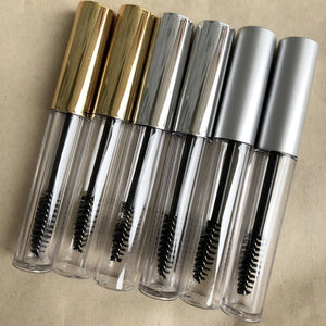 1PC 3.5/10ml Portable Empty Bottle Black Eyelash Tube Mascara Cream Vial Refillable Bottles Travel Storage Bottle Organizer