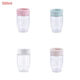 Kitchen Transparent Food Storage Container With Lids Durable Seal Pot Cereal Grain Bean Rice Sealed Plastic Milk Powder Jar