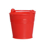 Small Plastic Bucket Tinplate Mini Keg Bathroom Kitchen Household Water Outdoor Garden Watering Flower Container Gadget