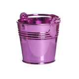 Small Plastic Bucket Tinplate Mini Keg Bathroom Kitchen Household Water Outdoor Garden Watering Flower Container Gadget