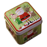 Christmas New Products Christmas Party Box Candy Jar Storage Gift Box Tinplate Decorations Tin Box