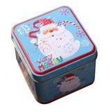 Christmas New Products Christmas Party Box Candy Jar Storage Gift Box Tinplate Decorations Tin Box