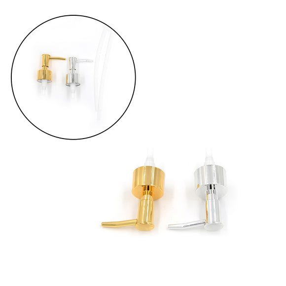 1Pc Plastic Soap Pump Liquid Lotion Gel Dispenser Replacement Jar Tube Tool Gold Silver