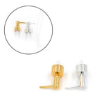 1Pc Plastic Soap Pump Liquid Lotion Gel Dispenser Replacement Jar Tube Tool Gold Silver