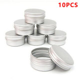 10pcs Balm Nail Art Cosmetic Cream Make Up Pot Lip Jar Tin Case Container Inexpensive