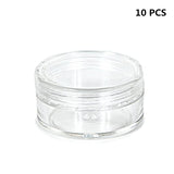 5pcs/10pcs Empty Jars Cosmetic Refillable Bottles Makeup Container Small Round Jars Box Little Cream Jar Series