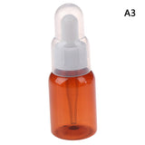 25/35ML PET Bottle Refillable Tea Tree Oil Essential Aromatherapy Perfume Container Liquid Pipette Bottle